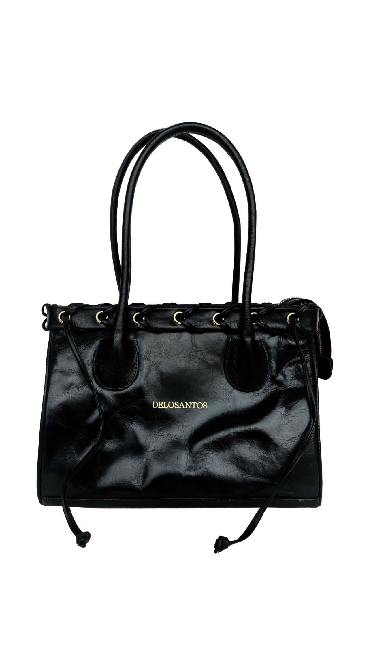 Cornamusa Aged Black Leather