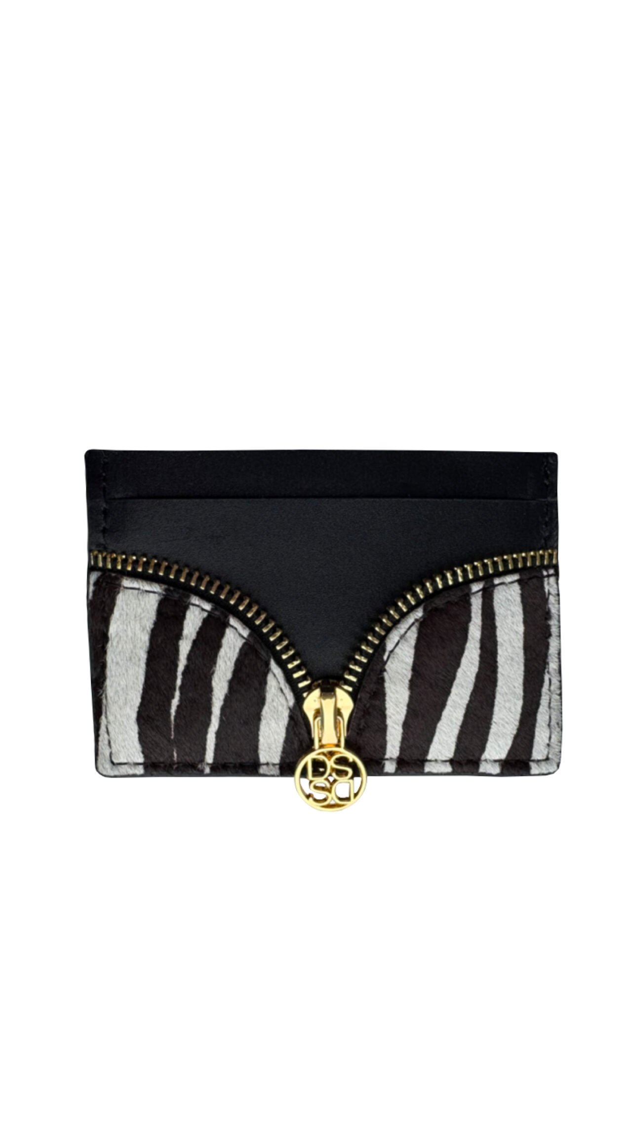 DS Zipper Cardholder Zebra