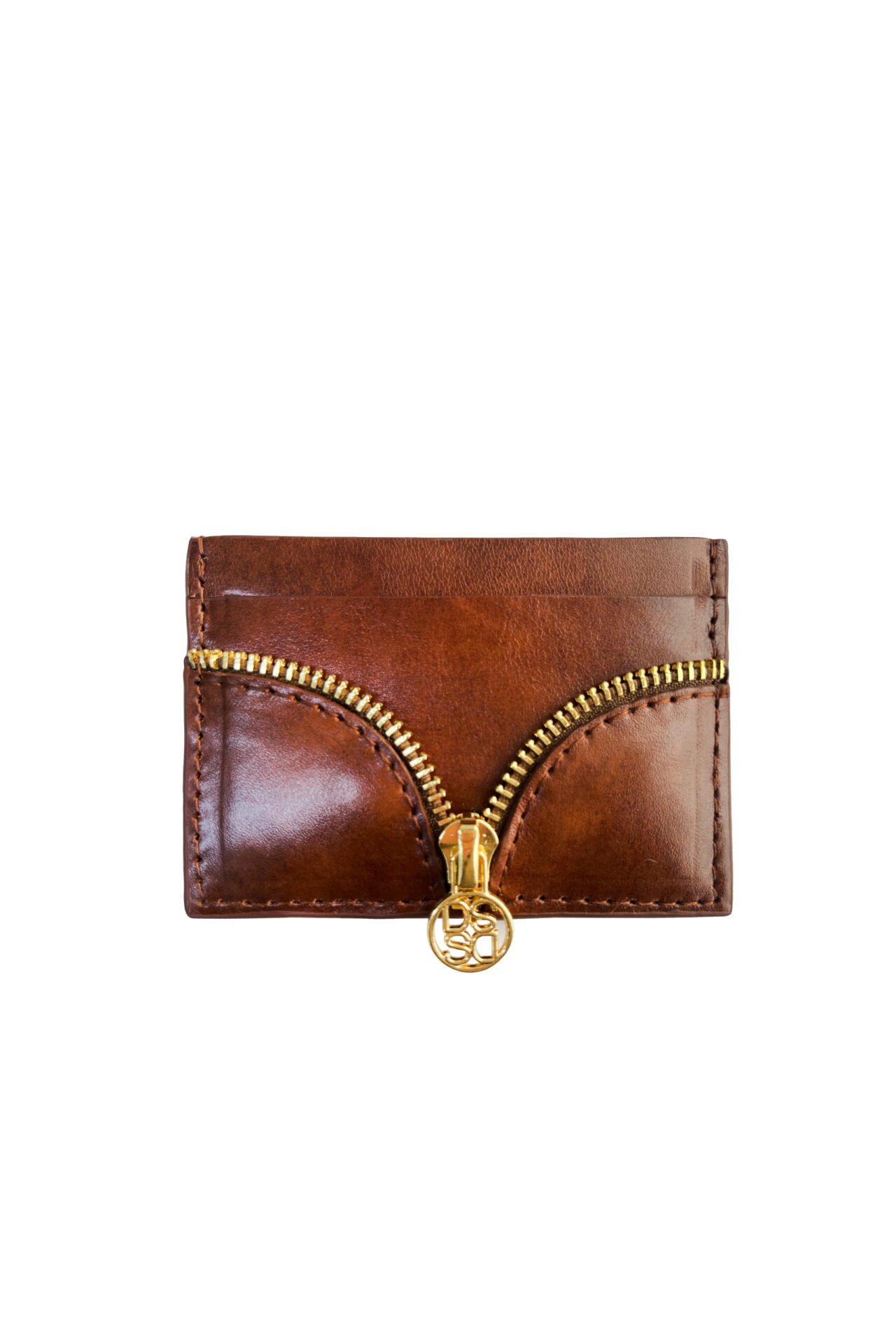 DS Zipper Cardholder Brown