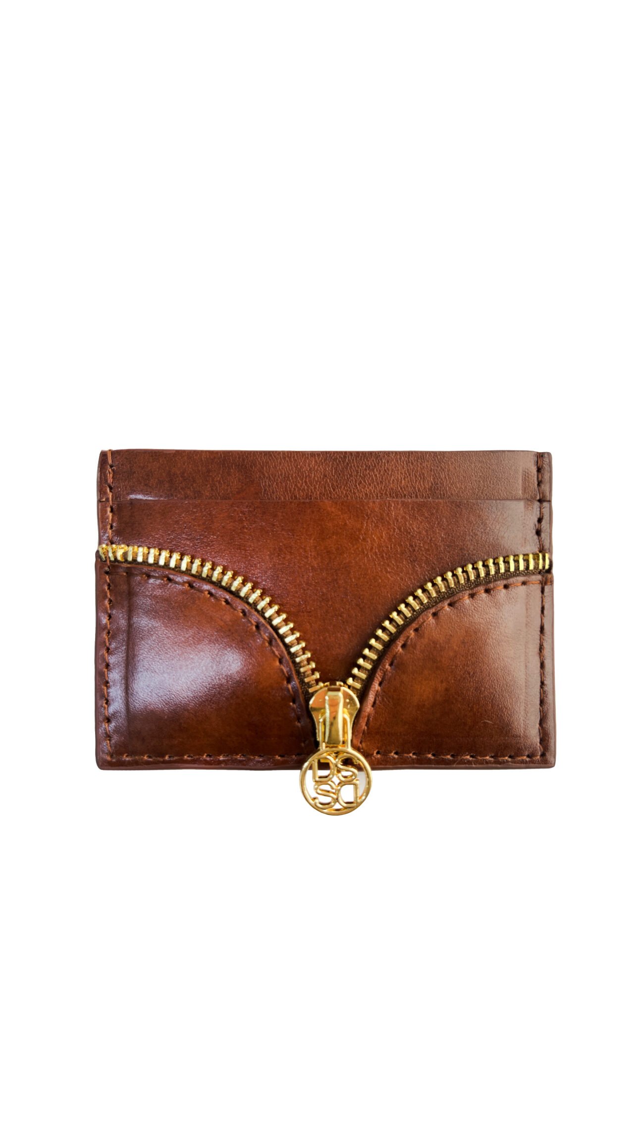 DS Zipper Cardholder Brown