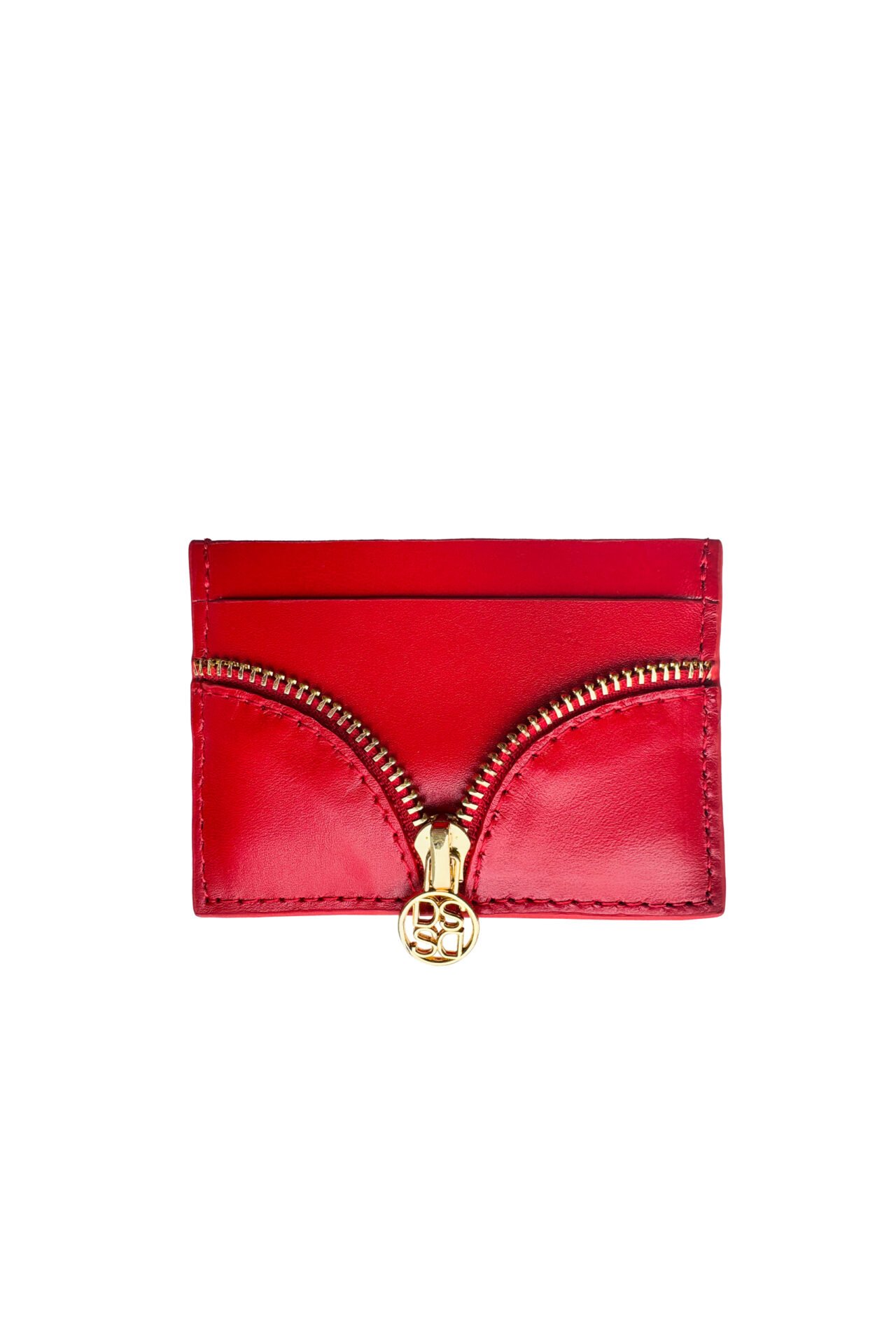 DS Zipper Cardholder Red