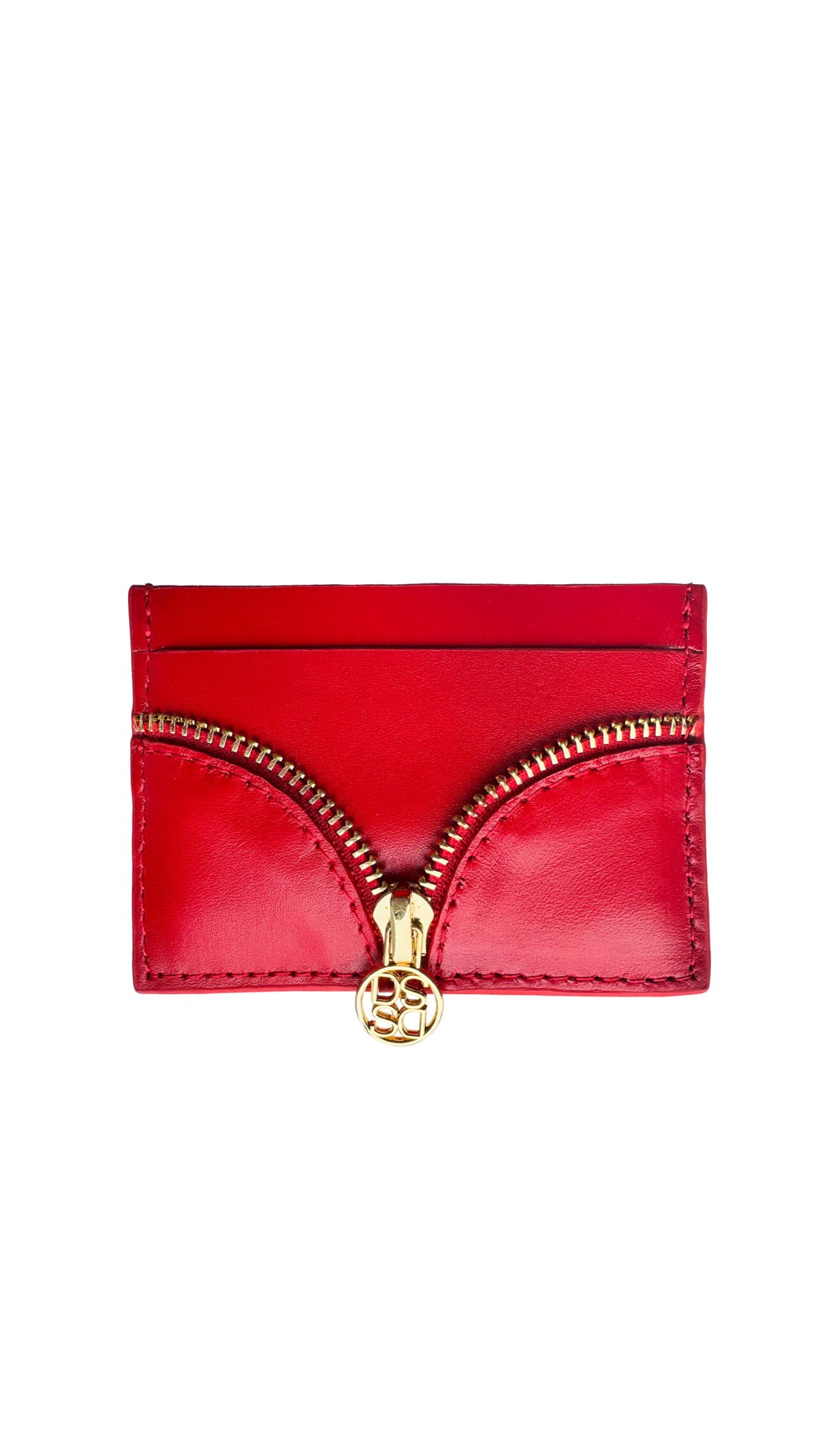 DS Zipper Cardholder Red