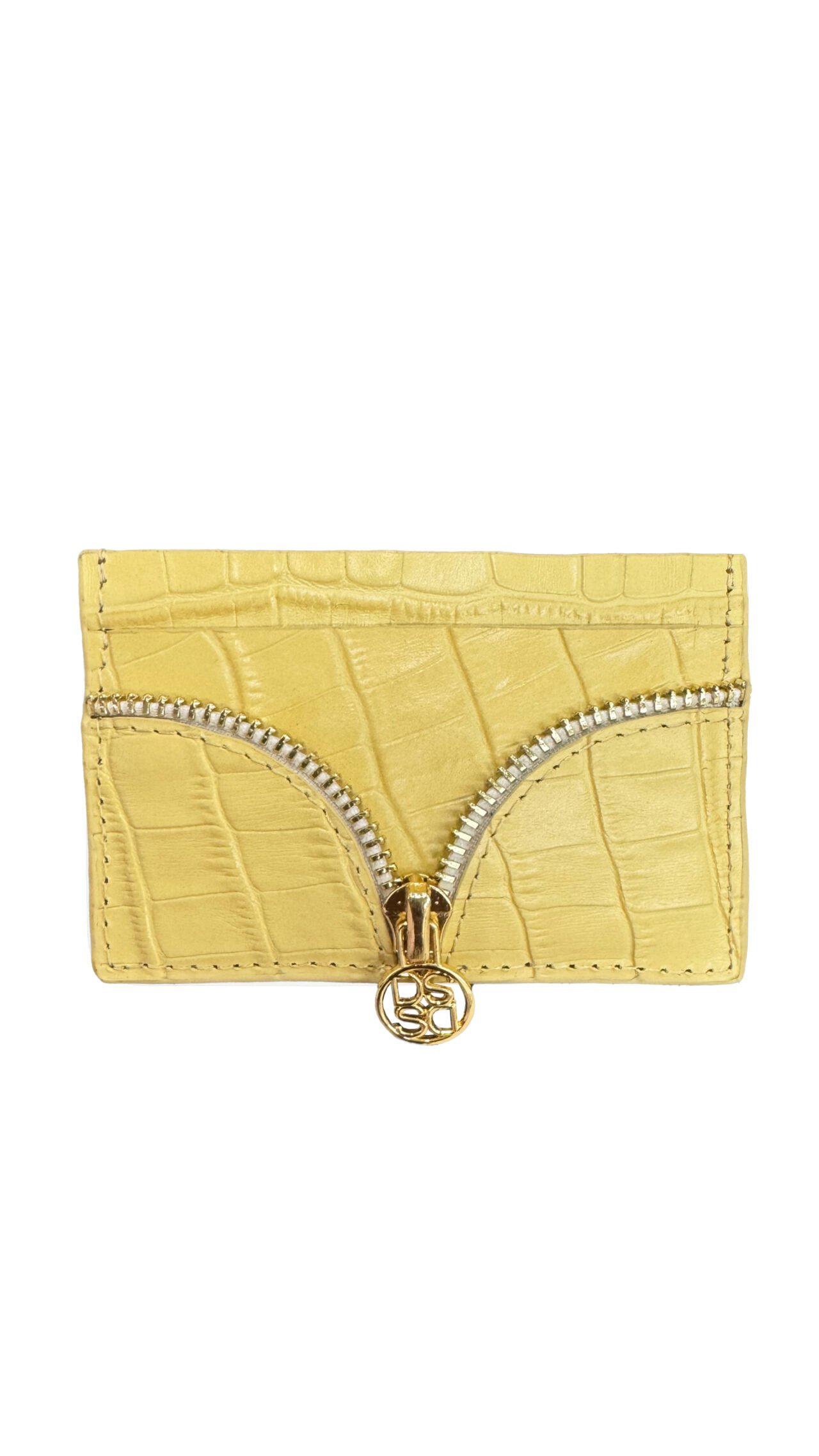 DS Zipper Cardholder Croco Butter