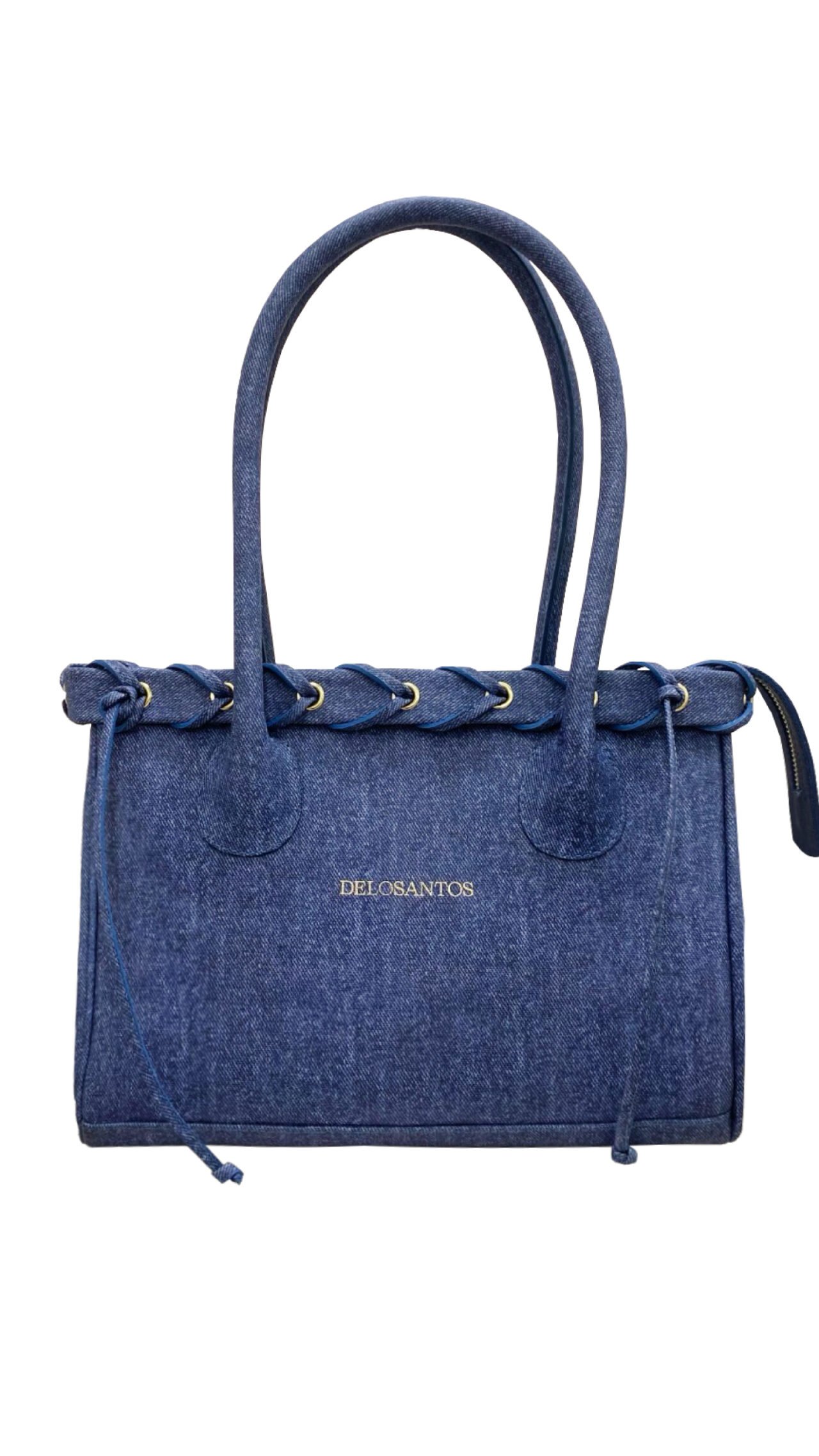 Cornamusa Bag Denim Trompe L'oeil