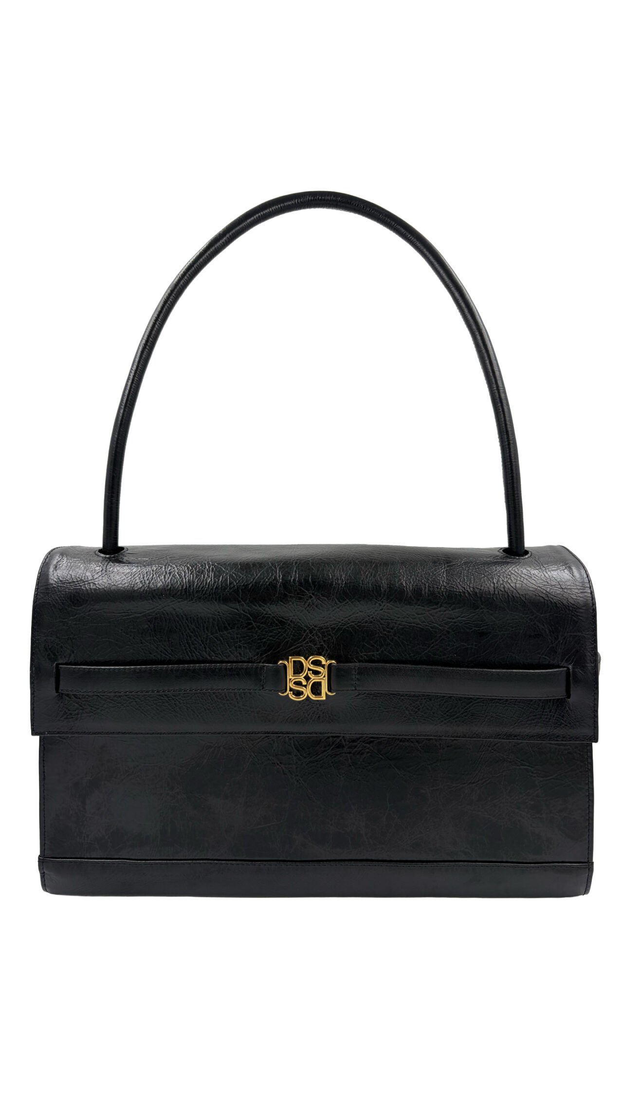 The Grove Messenger Bag Aged Black