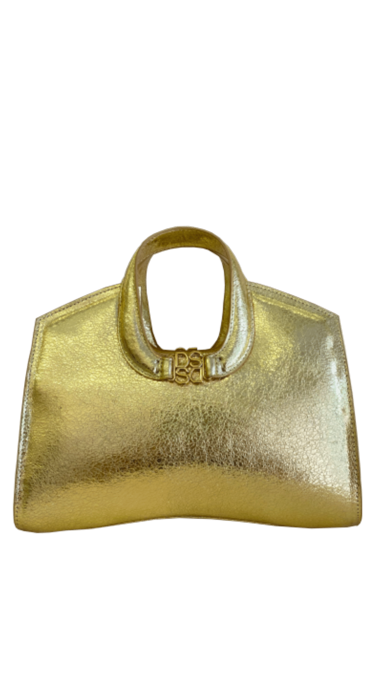 [PRE-ORDER] Coco Bag Cracked Gold