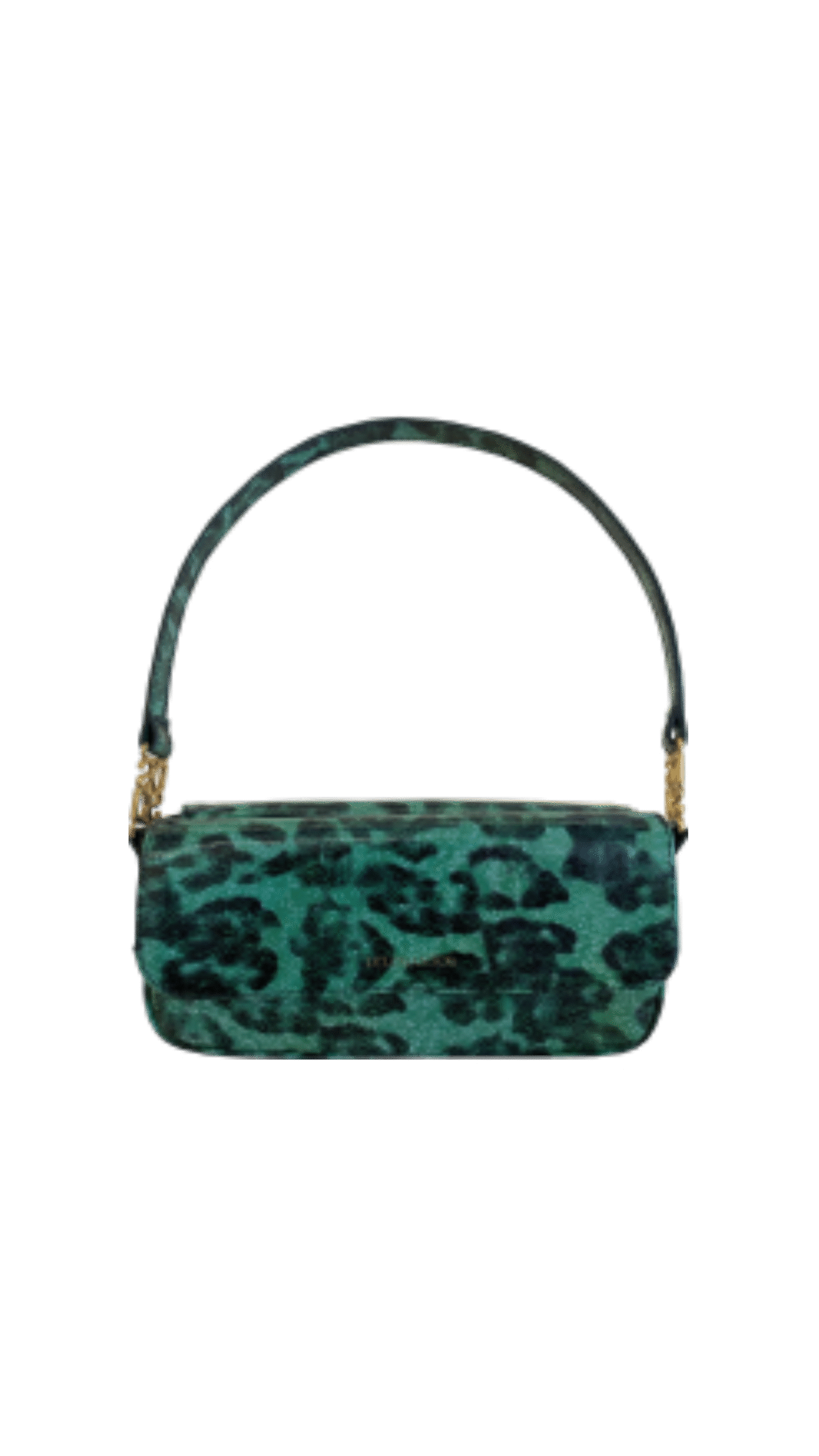 [PRE-ORDER] Iris Bag Patent Green Leopard