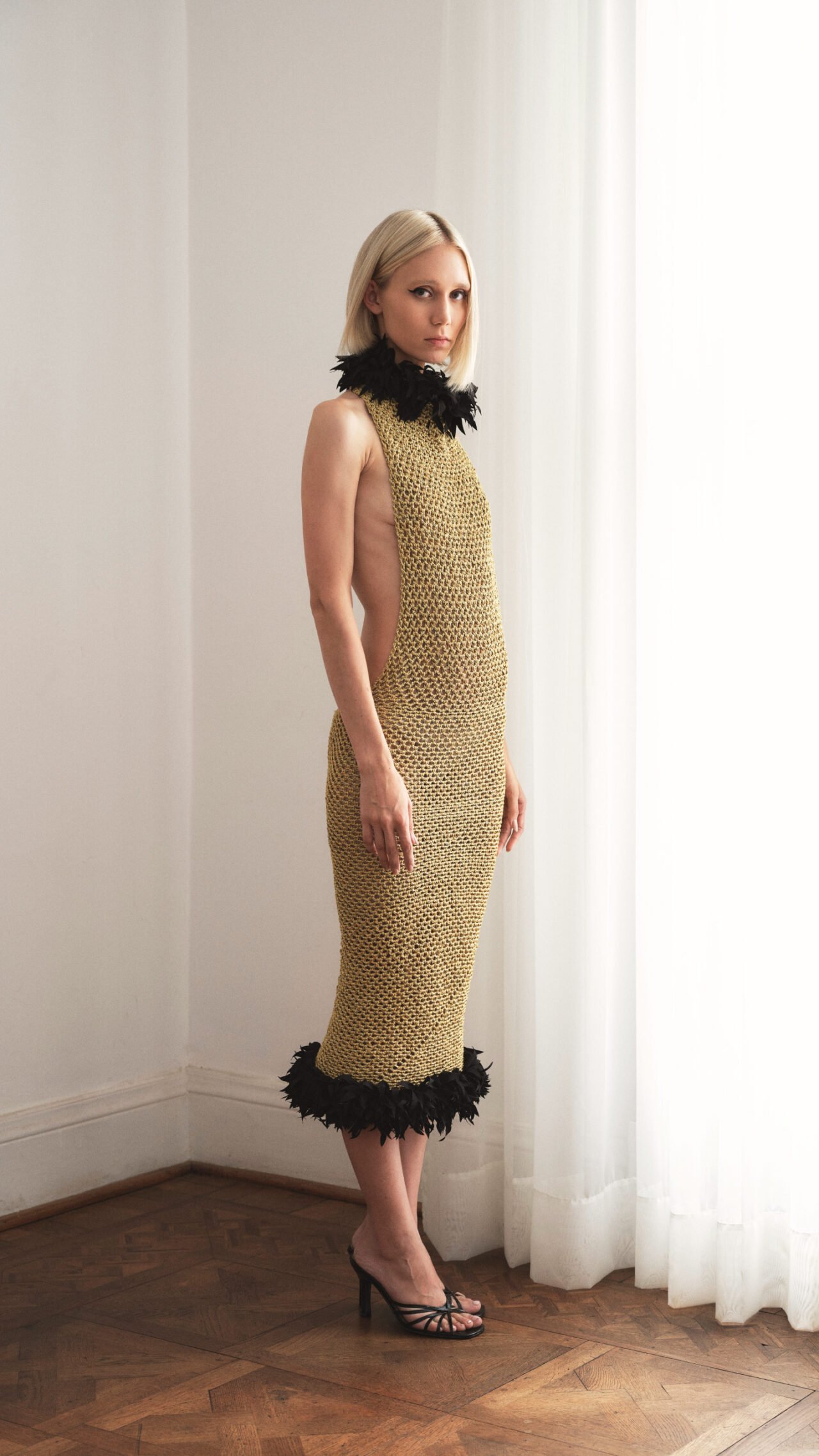 [PRE-ORDER] Golden Knit Dress