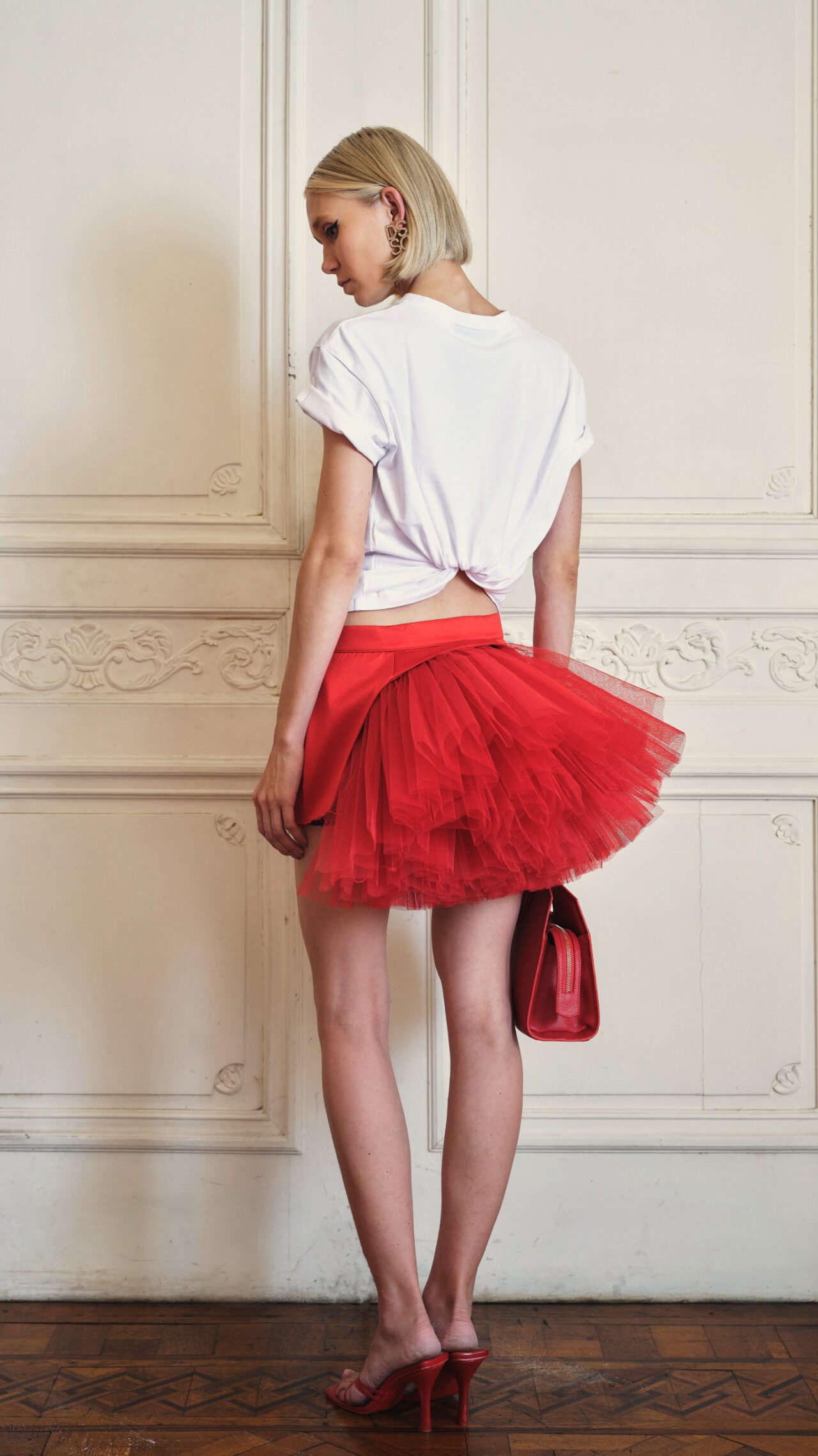 [PRE-ORDER] Coco Mini Skirt Red