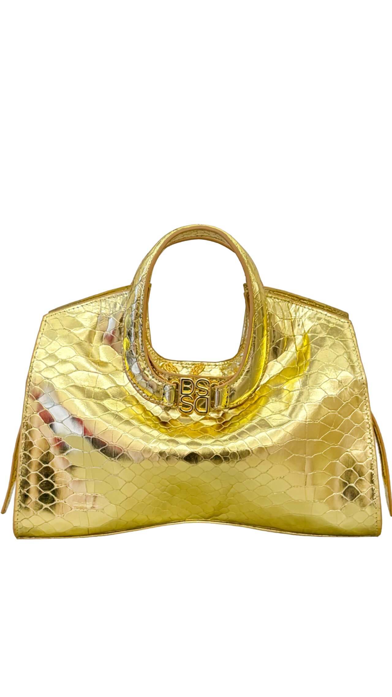 Coco Bag Gold Snake